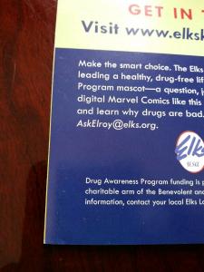 AVENGERS NEVER ALONE 1 RARE GIVEAWAY PROMO ELKS 2014 MARVEL CUSTOM EDITION