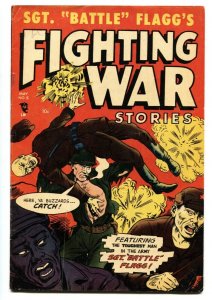 Fighting War Stories #5 1953 rare golden age war comic Pre-code