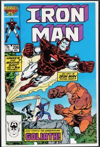 Iron Man #206 (1986) Iron Man