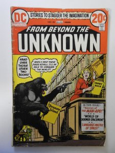 From Beyond the Unknown #23 (1973) VG- Condition ink fc