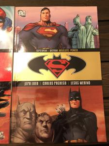 Superman Batman Public Enemies & Absolute Power TPB Lot Of 2 * 2005 *