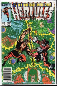 Hercules #2 Newsstand Edition (1984) Hercules