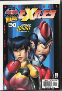 Exiles #8 (2002) Sunfire