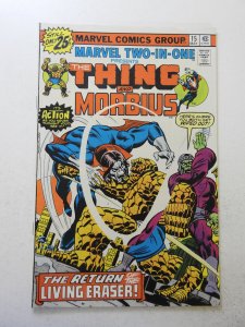 Marvel Two-in-One #15 (1976) FN/VF Condition! MVS intact!