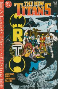 New Titans, The #60 FN ; DC | Batman A Lonely Place of Dying 2