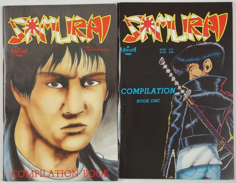 Samurai Compilation #1-2 FN+/VF- complete series - barry blair - aircel set lot