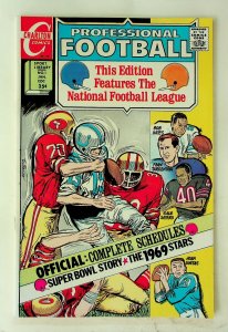 PROFESSIONAL FOOTBALL #1 Charlton Comics NFL 1969 Fran Tarkenton