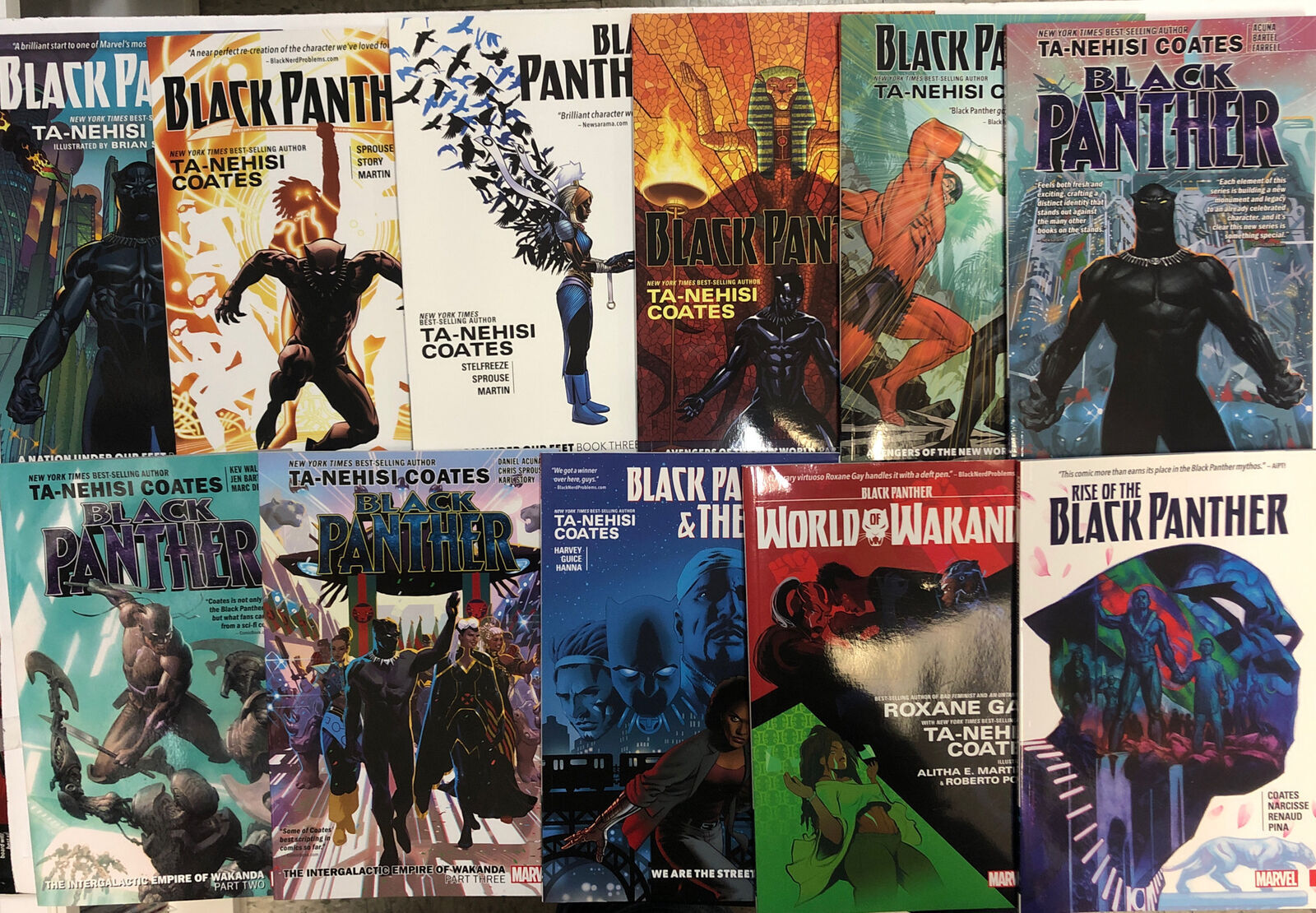 Black Panther Vol.1-8 + 3 Trades Marvel TPB SC  Comic Books - Modern Age,  Marvel, Black Panther / HipComic