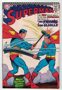 SUPERMAN (1939-1986) 196 VG-F 1967