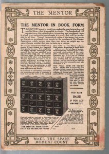Mentor Calendars and Almanacs-1/1/1919-CF Talman-Aztec Stone calendar-VG/FN