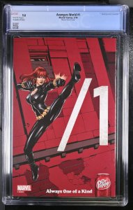 Avengers World #1 CGC 9.8 Milo Manara Variant