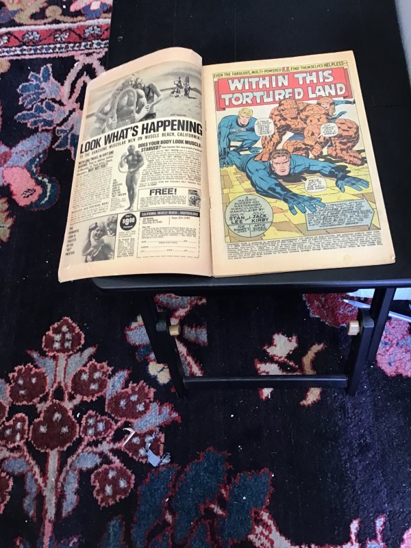 Fantastic Four #85 (1969) Early Crystal Inhuman FF member! Affordable grade! VG