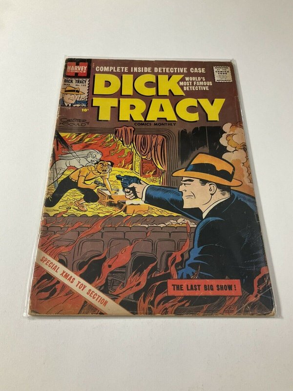 Dick Tracy 132 Gd Good 2.0 Cover Detached Harvey Comics