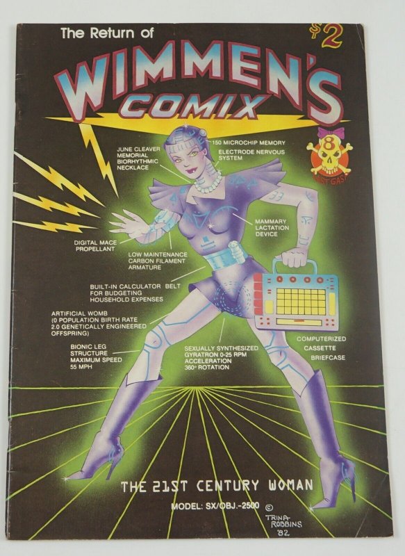 Wimmen's Comix #8 FN (1st) sharon rudahl TRINA ROBBINS carol lay LEE MARRS 