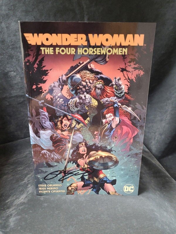 Wonder Woman Vol 4 (DC Comics, June 2021) Signed By Steve Orlando W/COA