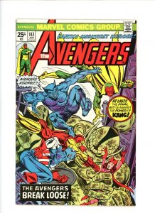 Avengers #143  1975  VG  Kang!  Perez art!