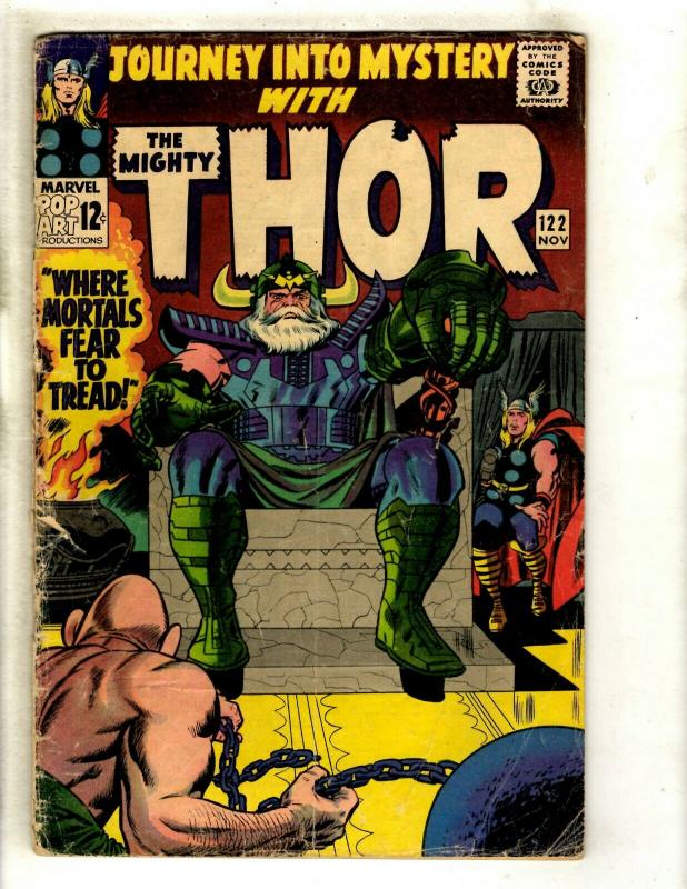 Journey Into Mystery # 122 VG- Marvel Comic Book Feat. Thor Loki Odin Sif GK4