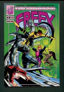 Freex #3 ( 8.0 VFN )  September 1993