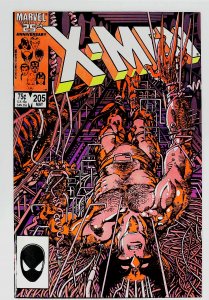 Uncanny X-Men (1981 series)  #205, NM- (Actual scan)