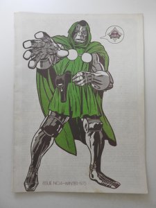 FOOM #4 (1973) Good Condition Coupon Cut out back cover