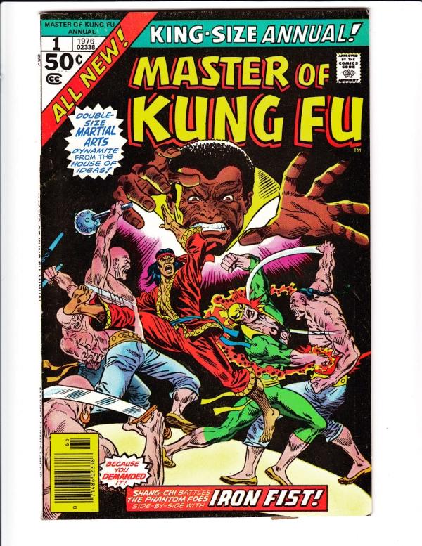Master of Kung Fu King Size Annual #1 (Jan-76) VF/NM High-Grade Shang-Chi