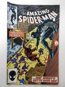 The Amazing Spider-Man #265 (1985) FN Condition! First app of Silver Sable!