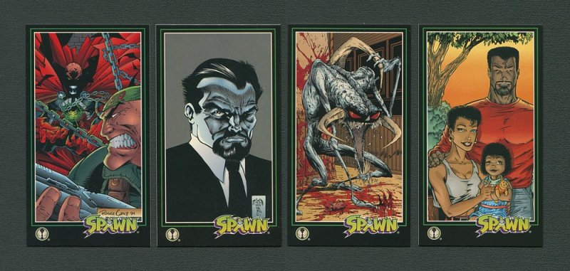 1995 SPAWN COMPLETE 152 CARD SET   MINT