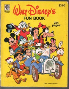 Walt Disney's Fun Book 1981-Merrigold Press-Uncle Scrooge-Mickey-Snow White-FN