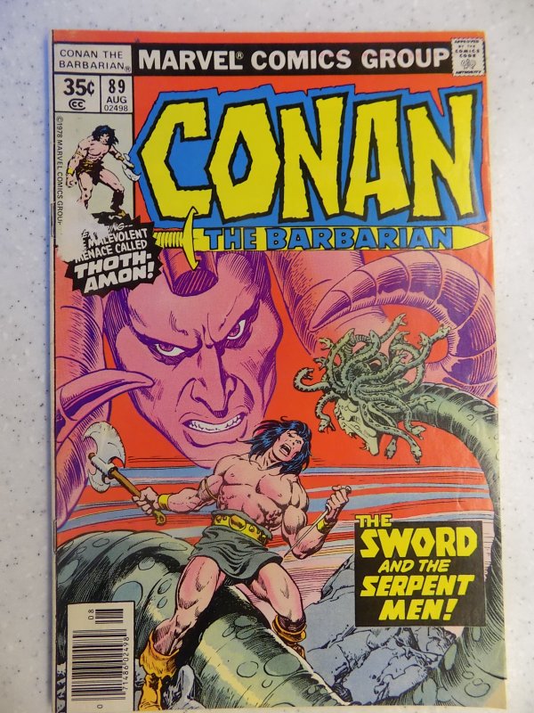 CONAN THE BARBARIAN # 89 MARVEL SAVAGE SWORD FANTASY