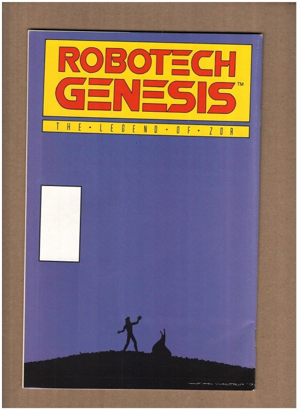 Robotech: Genesis The Legend of Zor #4 Eternity Manga 1992 w/Cards VF/NM 9.0