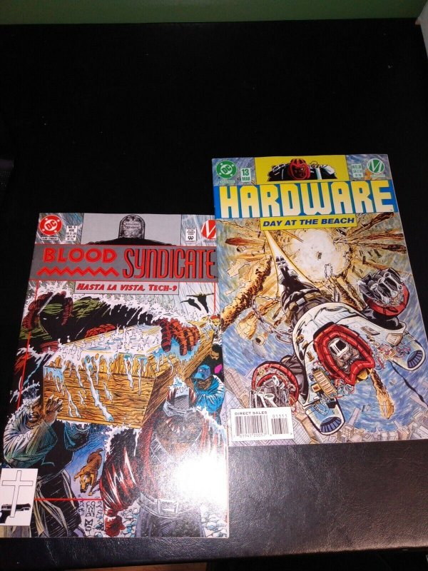 1994 Blood Syndicate 5 & Hardware 13 two-per VF-NM Milestone McDuffie