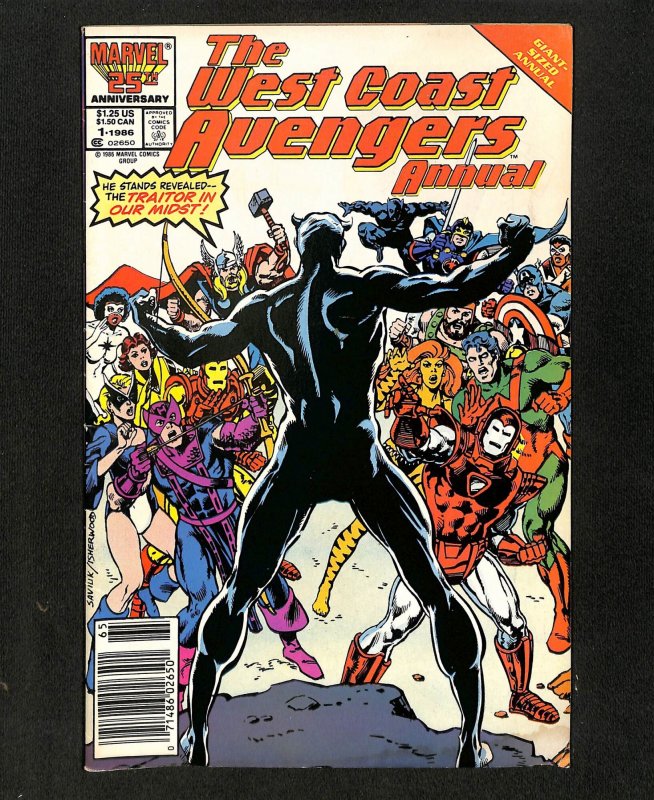 West Coast Avengers #1