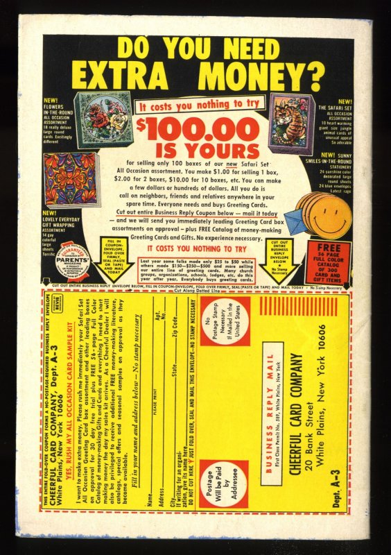 Fantastic Four #121 FN- 5.5 Silver Surfer!