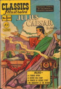 Classics Illustrated #68 - Julius Caesar - (5.0) WH