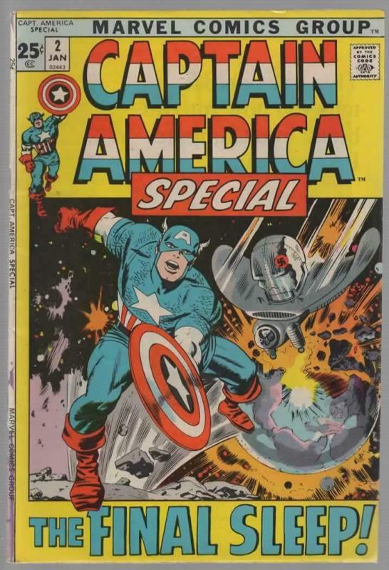 CAPTAIN AMERICA ANN  2 VG Jan. 1972