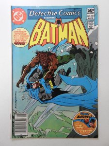 Detective Comics #505 Newsstand Edition (1981) Werewolf Moon! Solid VG+!