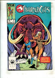 THUNDERCATS #7 (9.2) BACK TO THUNDERA!! 1986