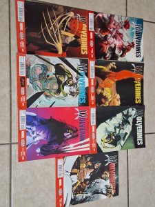 Wolverines #8,10,11,12,14,19,20  2015 VF+ comic lot of 7