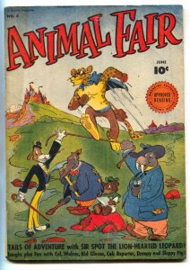 Animal Fair #4 1946-Fawcett Funny Animal comic FN-