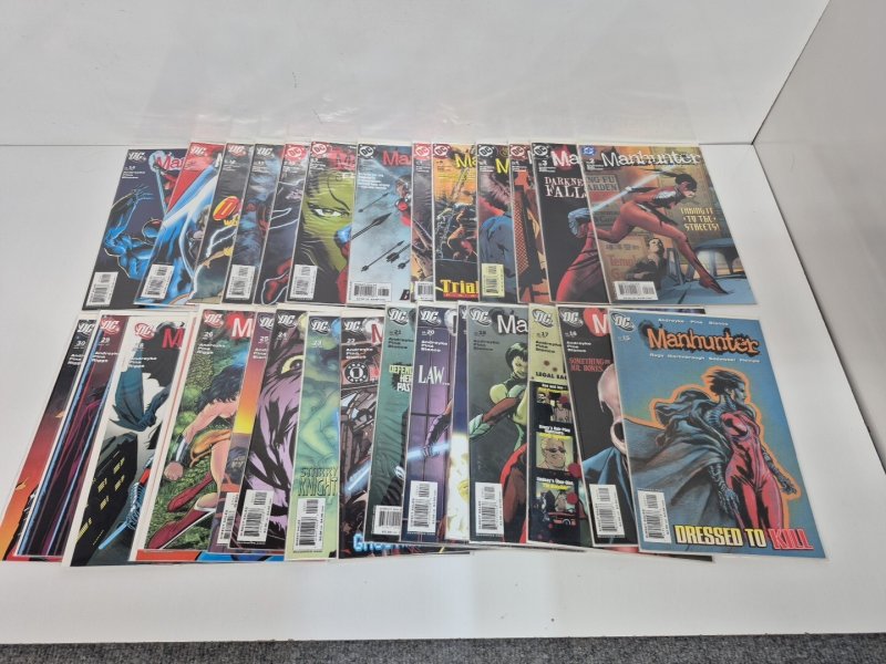DC - MANHUNTER - 29 Book Huge Comic Lot - #2 To #30 Near Mint