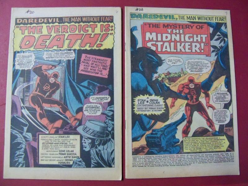 13 SILVER AGE READERS NO COVERS IRON MAN # 2, DAREDEVIL, CAPTAIN AMERICA, X-MEN