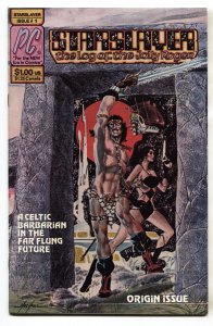 Starslayer #1--Preview of ROCKETEER--DAVE STEVENS--COMIC BOOK--NM-