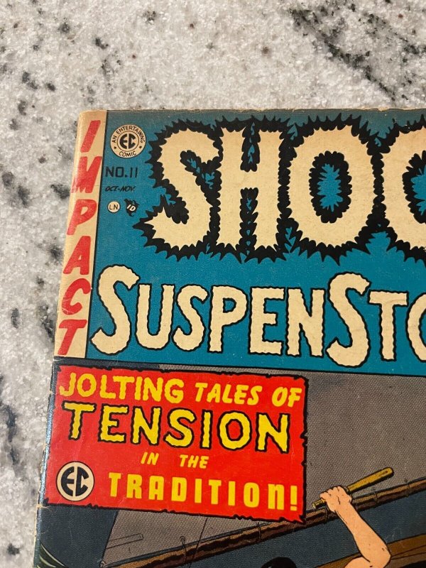 Shock SuspenStories # 11 FN EC Golden Age Comic Book Suspense Stories 3 J877