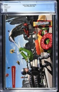 Sonic Super Special #14 2000 Archie CGC 9.8 Only 9.8 copy on census White Pages