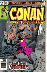 Conan the Barbarian #103 (1979)