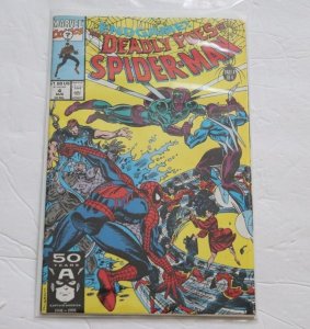 Deadly Foes of Spiderman #4 Marvel Comics 1991