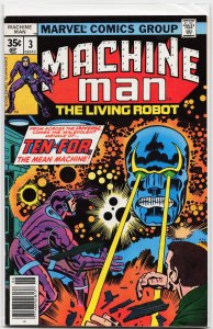 Machine Man #3 (1978) MISSING M.J.I