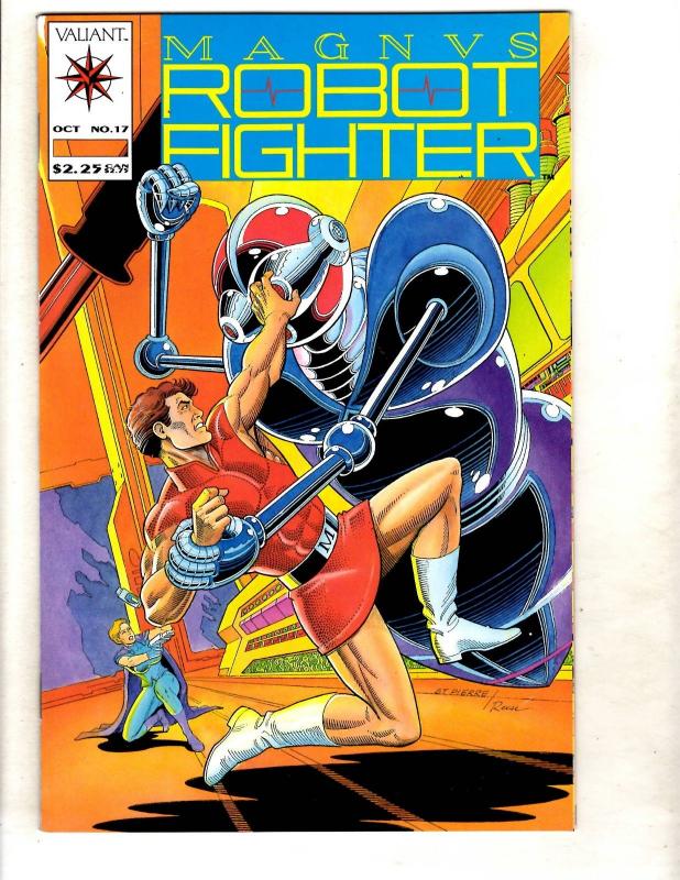 Magnus Robot Fighter # 17 NM Valiant Comic Book Rai Bloodshot Unity MR6