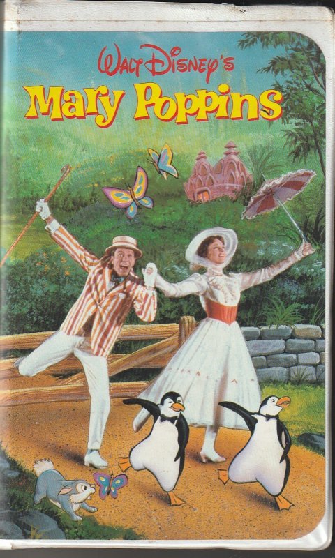 Walt Disney’s Mary Poppins VHS   Oscar Winning Film !