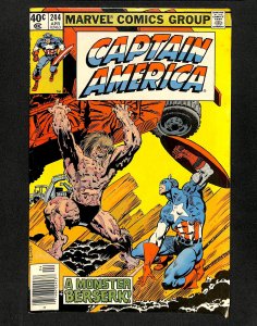 Captain America #244